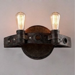 Loft Stijl Vintage Industriële Creatieve Persoonlijkheid Metalen Wandlamp voor de Koffiekamer Bar Foyer Decoreer Wandverlichting