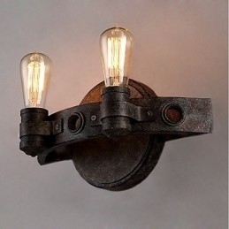 Loft Stijl Vintage Industriële Creatieve Persoonlijkheid Metalen Wandlamp voor de Koffiekamer Bar Foyer Decoreer Wandverlichting