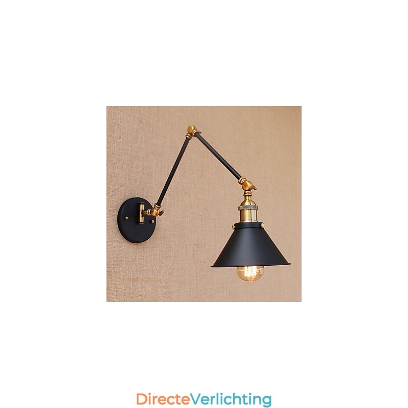 Vintage Country Electroplated Feature voor Mini Stijl Swing Arm Oogbescherming Downlight Swing Arm Lights