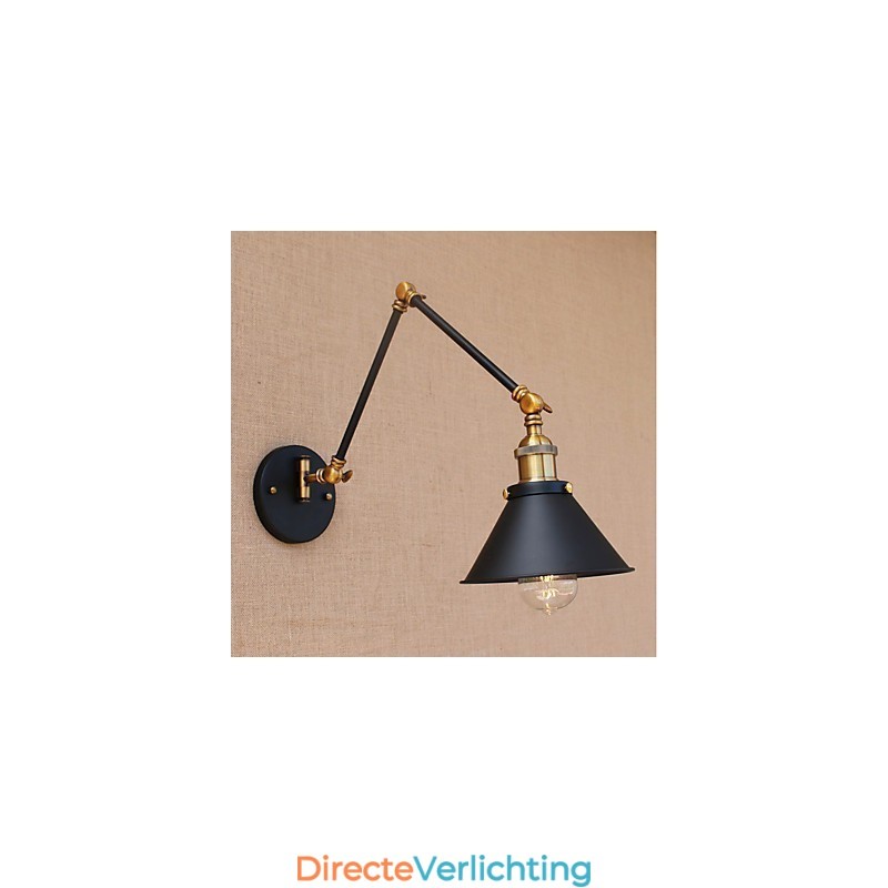Vintage Country Electroplated Feature voor Mini Stijl Swing Arm Oogbescherming Downlight Swing Arm Lights