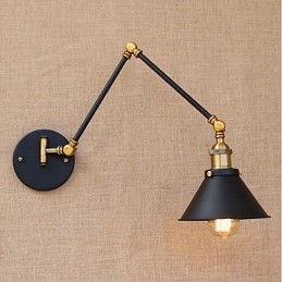 Vintage Country Electroplated Feature voor Mini Stijl Swing Arm Oogbescherming Downlight Swing Arm Lights