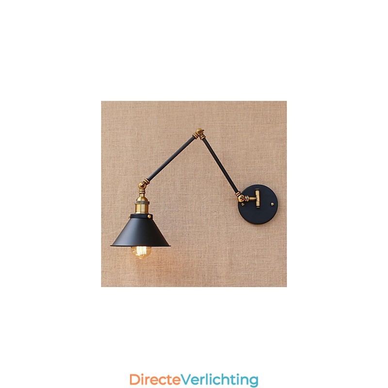 Vintage Country Electroplated Feature voor Mini Stijl Swing Arm Oogbescherming Downlight Swing Arm Lights