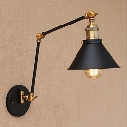 Vintage Country Electroplated Feature voor Mini Stijl Swing Arm Oogbescherming Downlight Swing Arm Lights