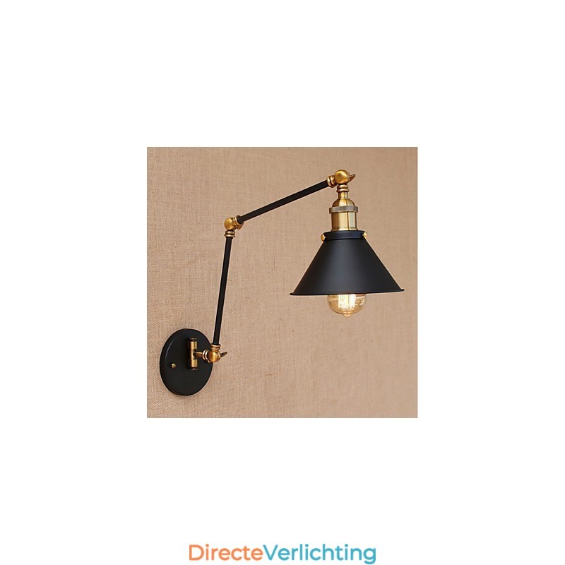Vintage Country Electroplated Feature voor Mini Stijl Swing Arm Oogbescherming Downlight Swing Arm Lights