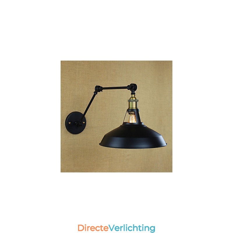Lange arm Half roestig Industrieel Retro Nostalgisch Intrekbaar Vouwbaar Wandlamp Wandlamp