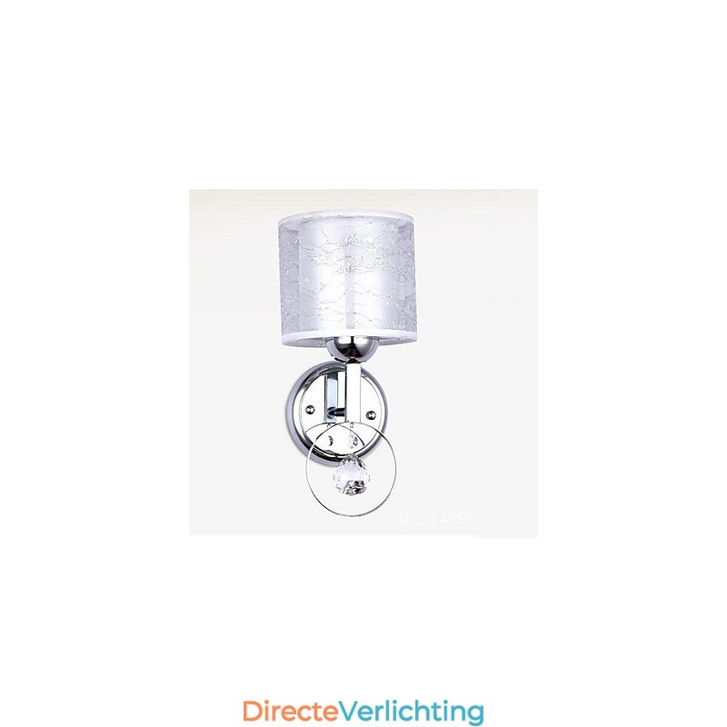 Kristallen moderne eigentijdse gegalvaniseerde kenmerkende uplight wandlampen wandlamp