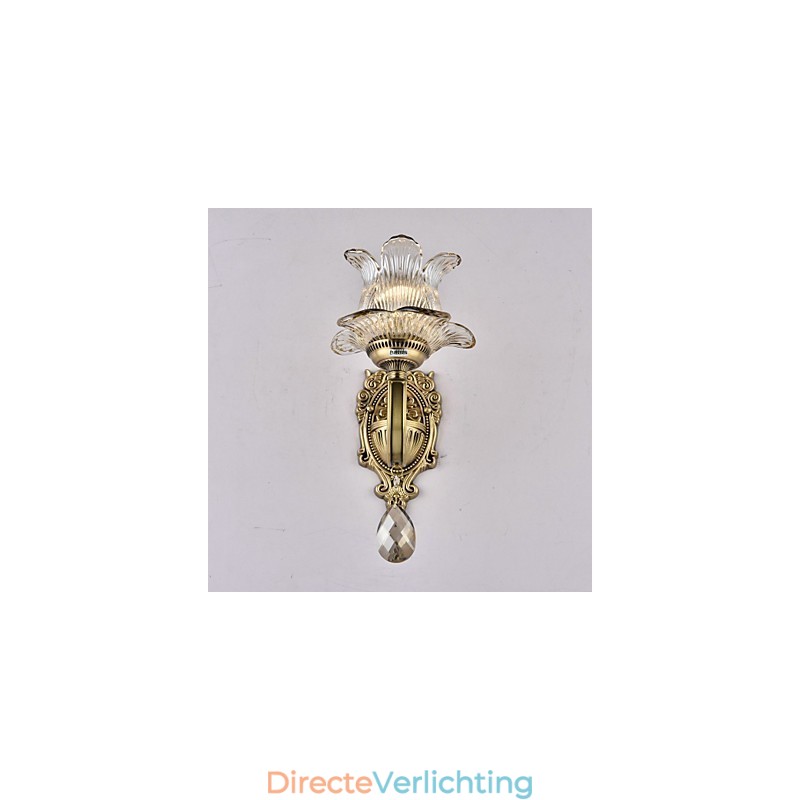 Rustieke Lodge Messing Kenmerk voor Mini Stijl Uplight Wandlampen Wandlamp