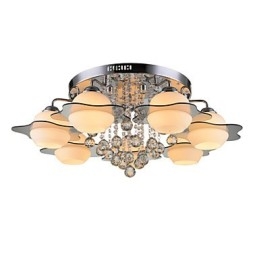 Afstandsbediening 7 lampen met blauwe rode moderne plafondlamp inbouw