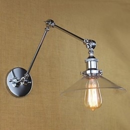 Vintage Country Retro Electroplate-functie voor Mini Style Swing Arm Ambient Light Swing