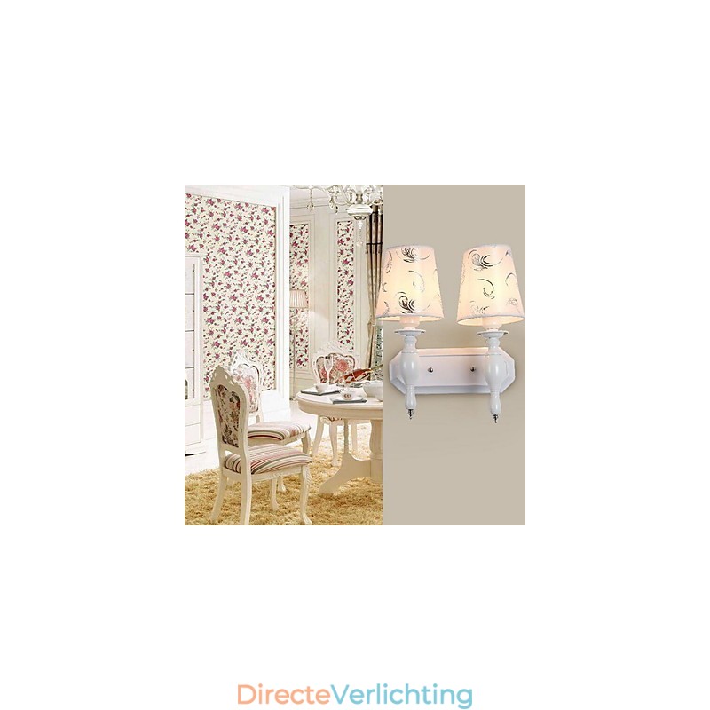 Moderne eigentijdse gegalvaniseerde kenmerkende uplight wandlampen wandlamp