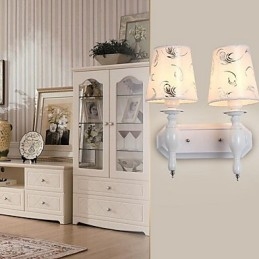 Moderne eigentijdse gegalvaniseerde kenmerkende uplight wandlampen wandlamp