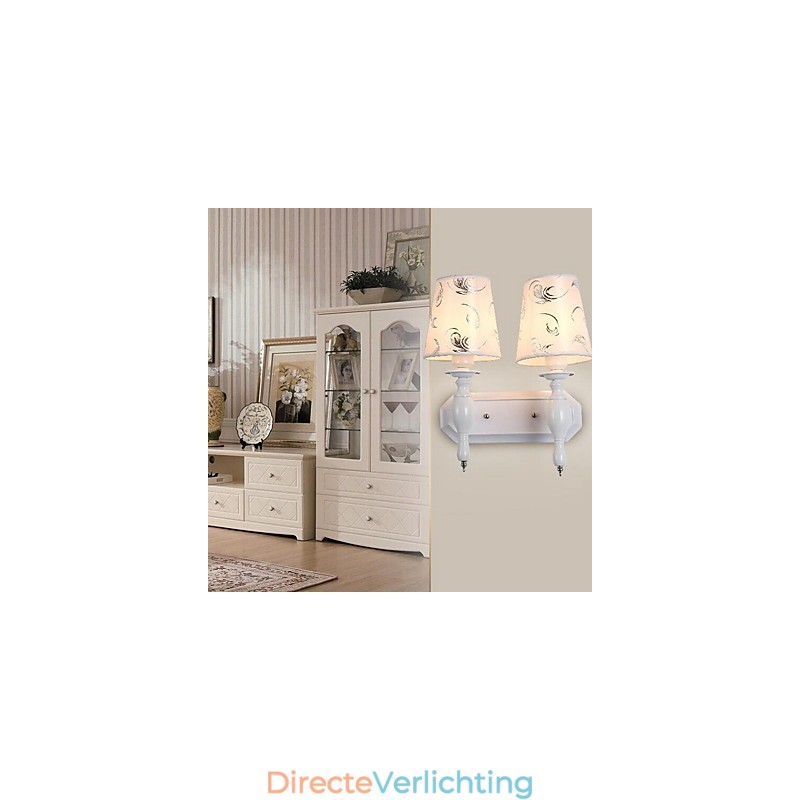 Moderne eigentijdse gegalvaniseerde kenmerkende uplight wandlampen wandlamp