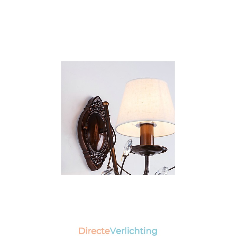 Rustieke Lodge Country Electroplated Feature voor Mini Stijl Sfeerverlichting Wandlampen Wandlamp