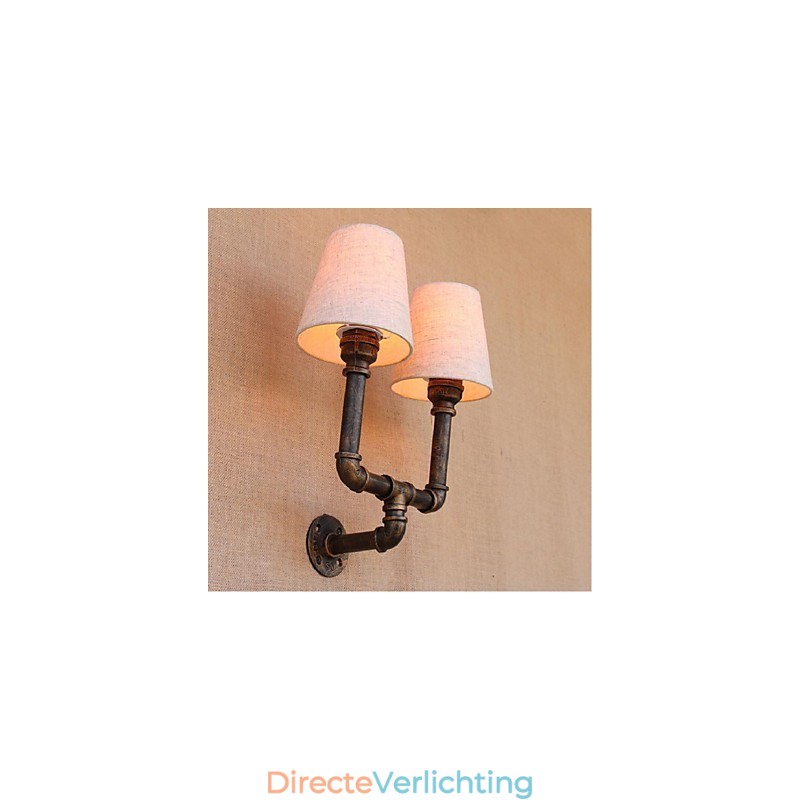Rustieke Lodge Messing Kenmerk voor Sfeervolle Licht Wandlampen Wandlamp