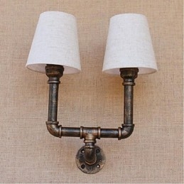 Rustieke Lodge Messing Kenmerk voor Sfeervolle Licht Wandlampen Wandlamp