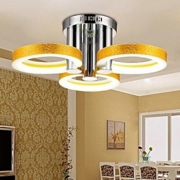 Moderne, eigentijdse, traditionele, klassieke, chromen metalen kroonluchter
