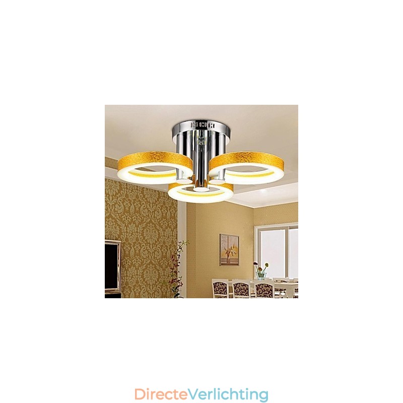 Moderne, eigentijdse, traditionele, klassieke, chromen metalen kroonluchter