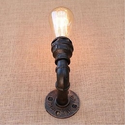 Nostalgia Eenvoudige Waterpijp Decoratieve Kleine Wandlamp Wandlamp