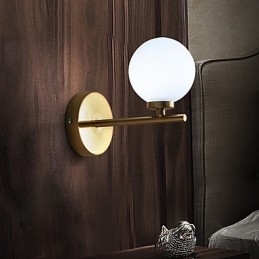 Moderne eigentijdse gegalvaniseerde functie voor mini-stijl sfeerverlichting wandlampen wandlamp