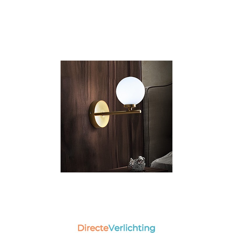 Moderne eigentijdse gegalvaniseerde functie voor mini-stijl sfeerverlichting wandlampen wandlamp