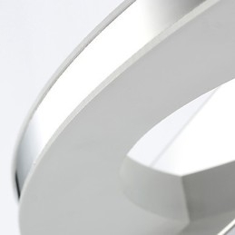 Moderne eigentijdse chromen functie voor sfeerverlichting badkamerverlichting wandlamp