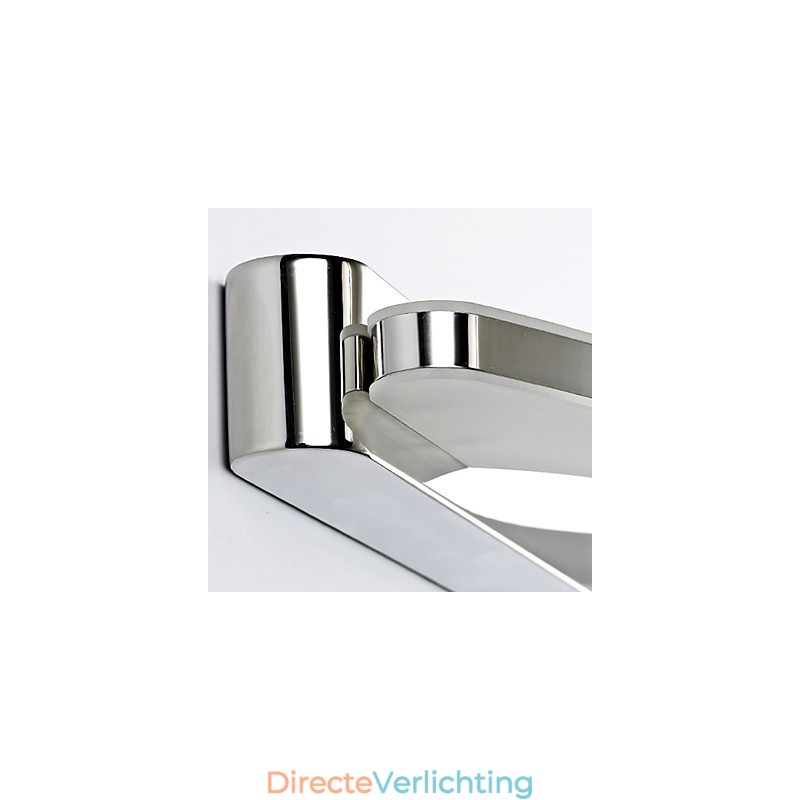 Moderne eigentijdse chromen functie voor sfeerverlichting badkamerverlichting wandlamp
