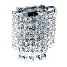 Moderne eigentijdse gegalvaniseerde functie voor kristallen downlight wandlampen wandlamp