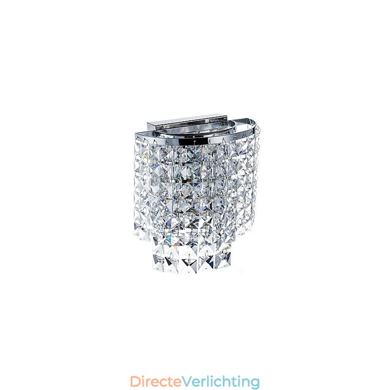 Moderne eigentijdse gegalvaniseerde functie voor kristallen downlight wandlampen wandlamp