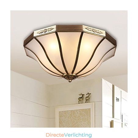 Moderne, eigentijdse decoratieve design koperen plafondlampfamilie Moderne, eigentijdse decoratieve design koperen plafondlampfamilie