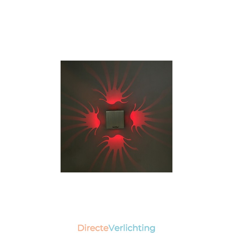 Moderne eigentijdse gegalvaniseerde functie voor sfeerverlichting Wandlampen WandlampV