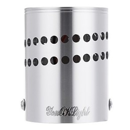 Moderne eigentijdse gegalvaniseerde functie voor omgevingslicht. Inbouw wandlamp.