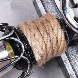 Vintage Industriële Wandlampen Houten Boot Anker Vorm Creatieve Restaurant Café Bar Decoratieverlichting