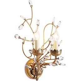 Moderne, eigentijdse, traditionele, klassieke, rustieke, landelijke schildering met kristallen verlichting
