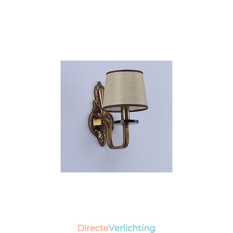 Traditionele klassieke gegalvaniseerde functie voor oogbescherming Downlight wandlampen wandlamp