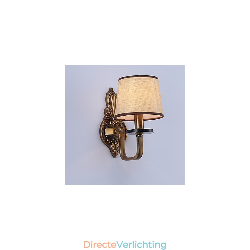 Traditionele klassieke gegalvaniseerde functie voor oogbescherming Downlight wandlampen wandlamp