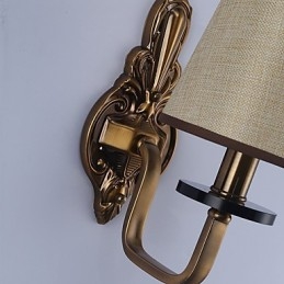 Traditionele klassieke gegalvaniseerde functie voor oogbescherming Downlight wandlampen wandlamp