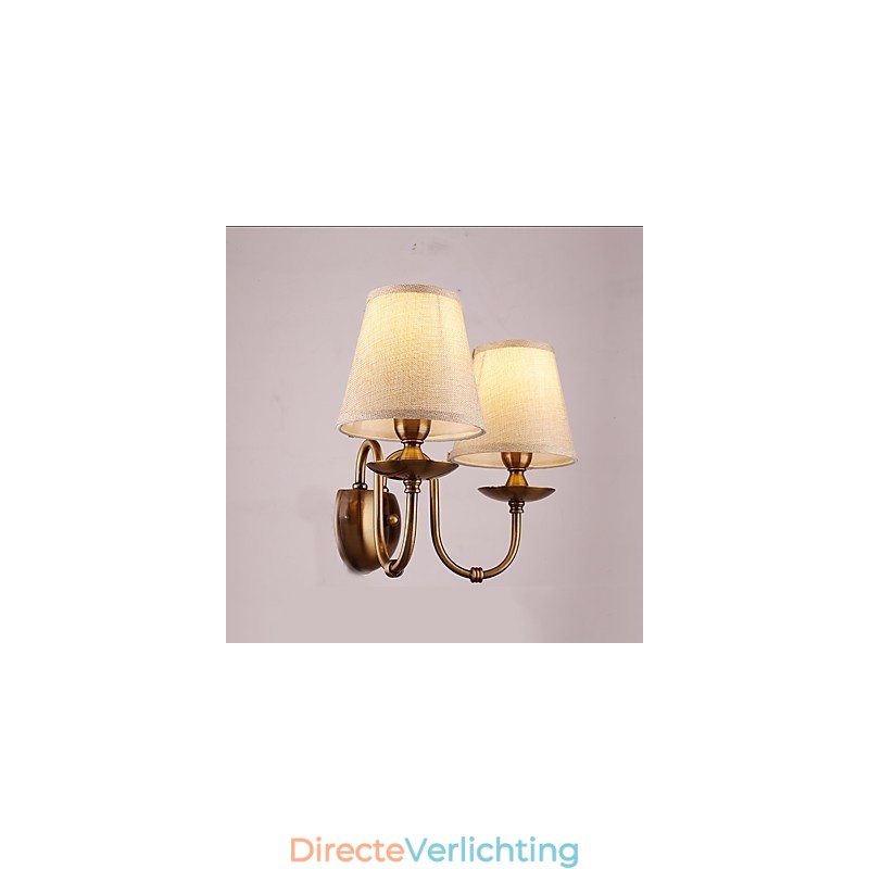 Traditionele klassieke gegalvaniseerde functie voor oogbescherming Downlight wandlampen wandlamp