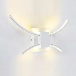 Geïntegreerde moderne eigentijdse geanodiseerde functie voor oogbescherming Uplight wandlampen wandlamp