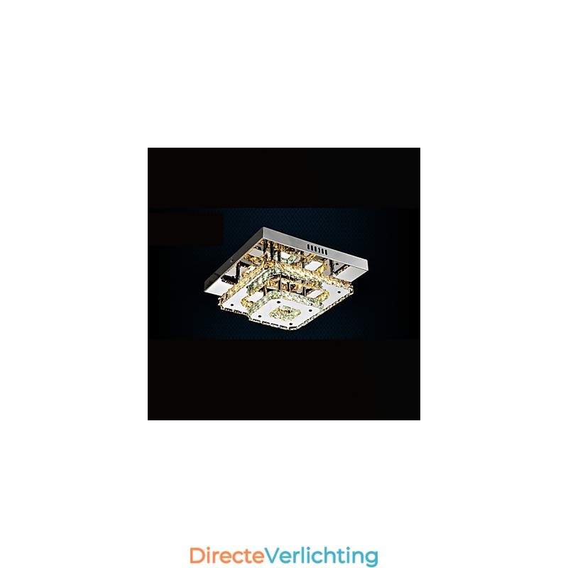 Kristallen plafondlampen inbouw helder of amberkleurig K9 voor binnen CE