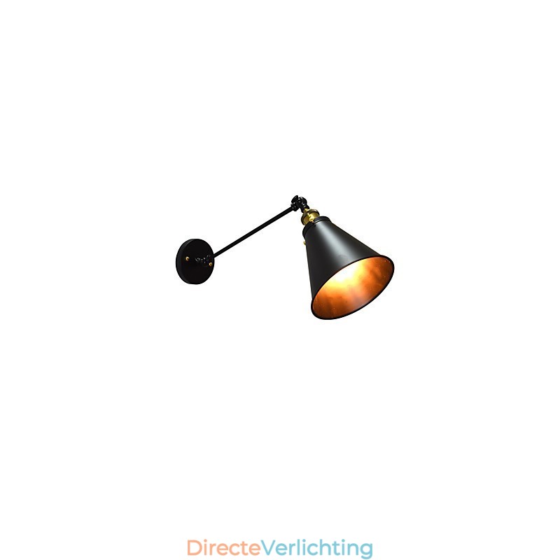 Buzz Paint Single Wall Iron Wandlamp Dumb Black Lightsaber Lamp Aan De Muur