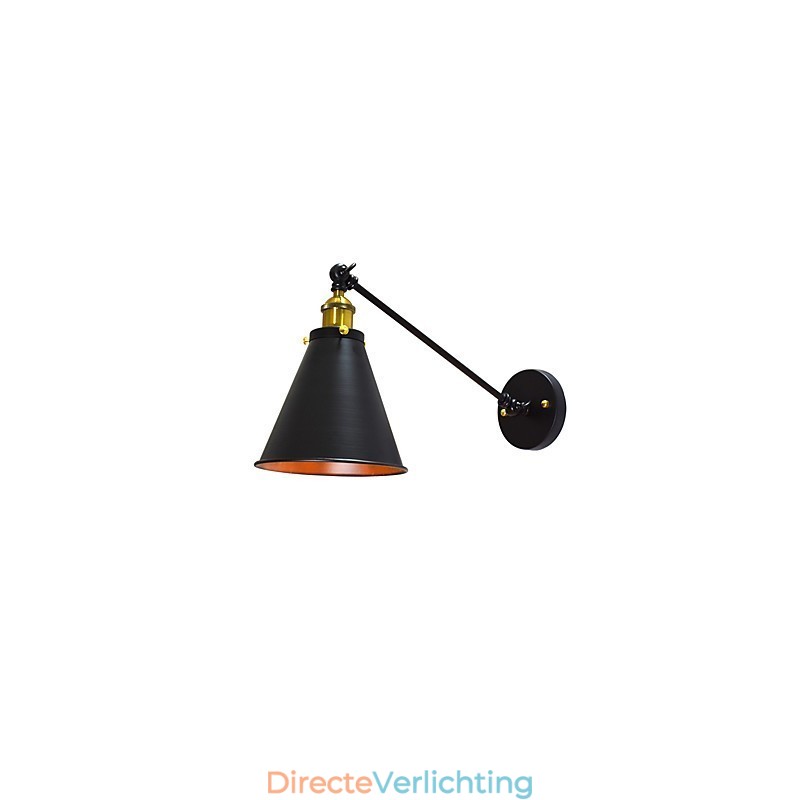 Buzz Paint Single Wall Iron Wandlamp Dumb Black Lightsaber Lamp Aan De Muur
