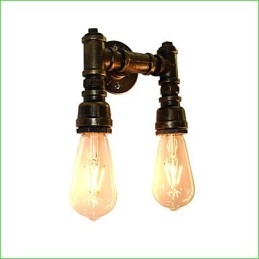 Rustieke Lodge Traditionele Klassieke Antieke Messing Kenmerk voor Sfeerverlichting Wandlampen Wandlamp