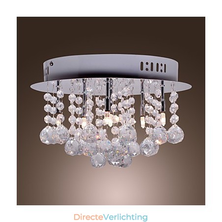 Moderne eigentijdse kristalchroom metalen inbouw Moderne eigentijdse kristalchroom metalen inbouw