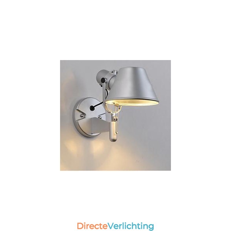 Moderne eigentijdse zilveren functie voor oogbescherming, sfeerverlichting, wandlampen, wandlamp