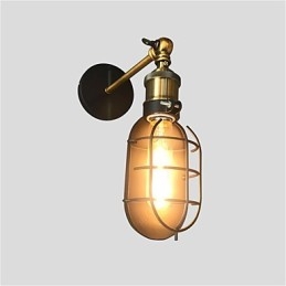 Vintage Zwarte Metalen Loft Wandlampen Woonkamer Eetkamer Hal Café Bars Bar Wandlamp