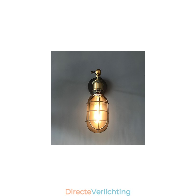 Vintage Zwarte Metalen Loft Wandlampen Woonkamer Eetkamer Hal Café Bars Bar Wandlamp
