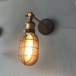 Vintage Zwarte Metalen Loft Wandlampen Woonkamer Eetkamer Hal Café Bars Bar Wandlamp