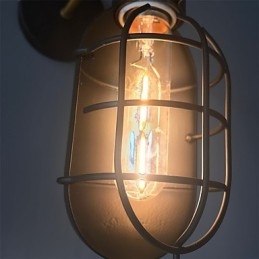 Vintage Zwarte Metalen Loft Wandlampen Woonkamer Eetkamer Hal Café Bars Bar Wandlamp