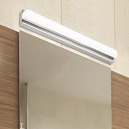 Geïntegreerde moderne eigentijdse chromen functie voor sfeerverlichting badkamerverlichting wandlamp