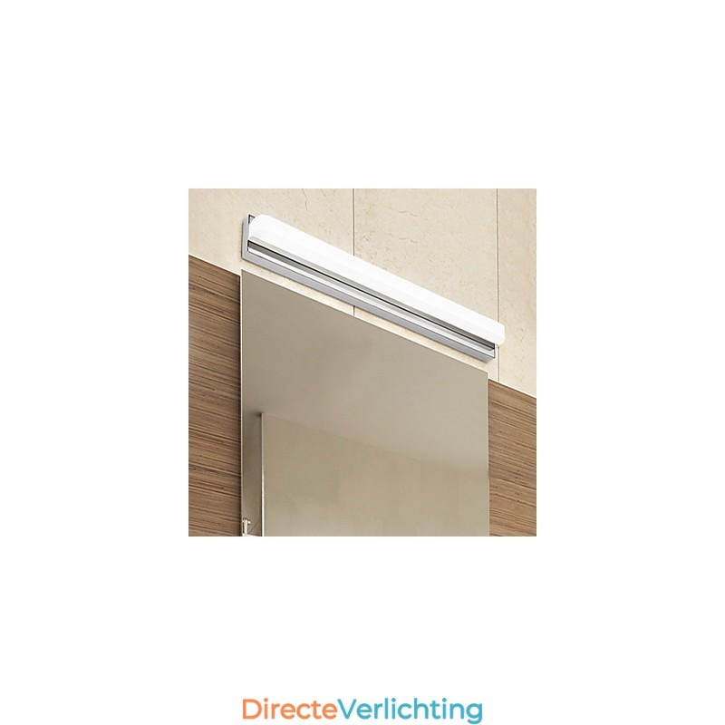 Geïntegreerde moderne eigentijdse chromen functie voor sfeerverlichting badkamerverlichting wandlamp